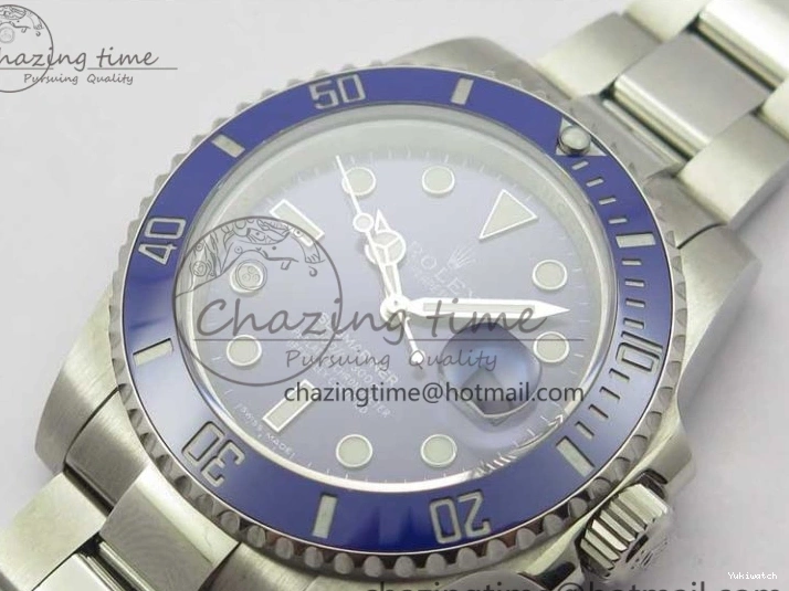 Submariner Ceramic Bp LB Edition 316L Best Dial SA3135 Blue Maker 1:1 V2 Blue on 116619 SS Bracelet 0411